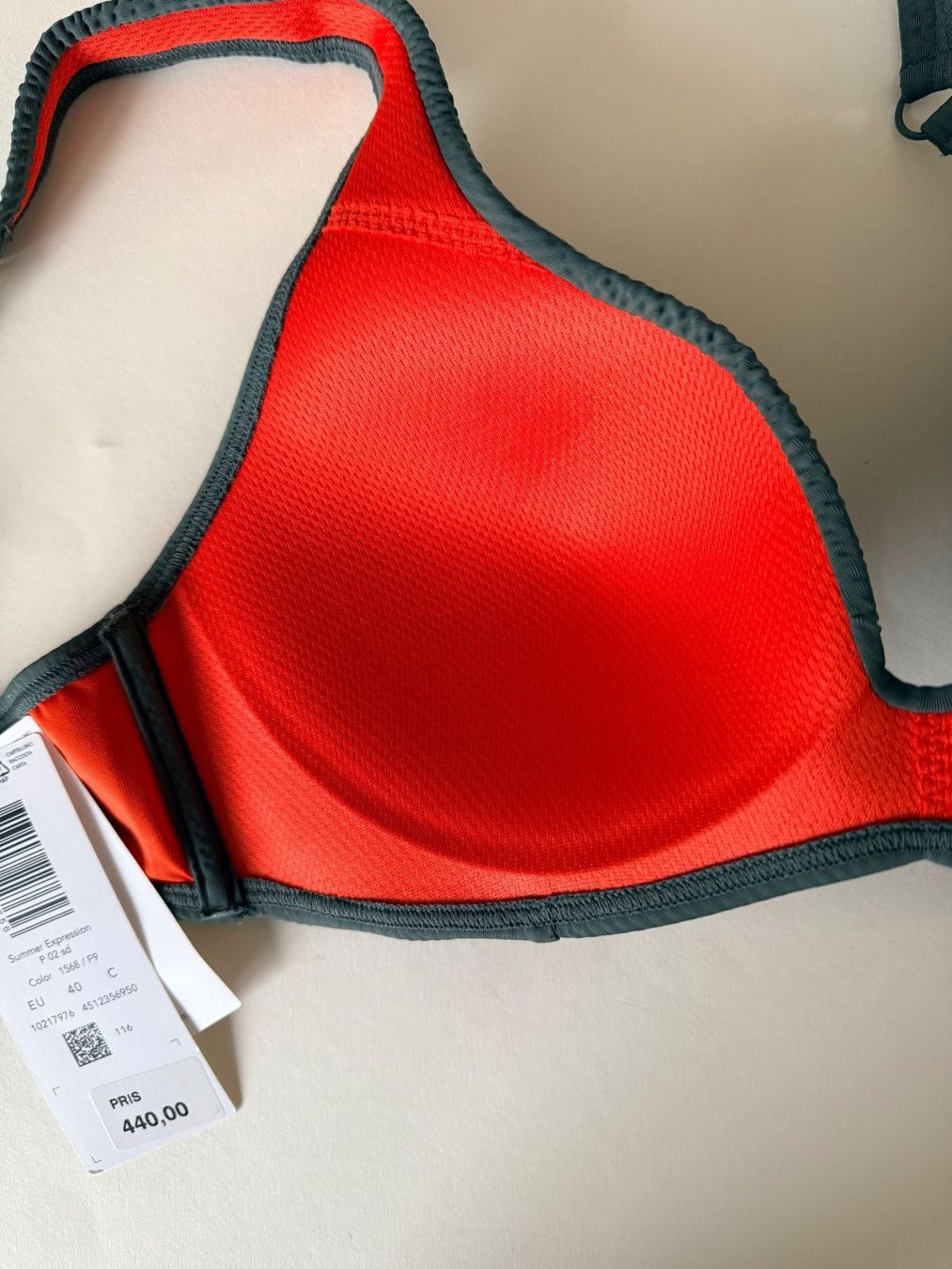 Triumph Badekleider & Bikinis: TRIUMPH, Bikini-Oberteil SUMMER EXPRESSION, Grösse 40C, Grün – Neu und originalverpackt aus Rudolfstetten von gst_g7xl 7