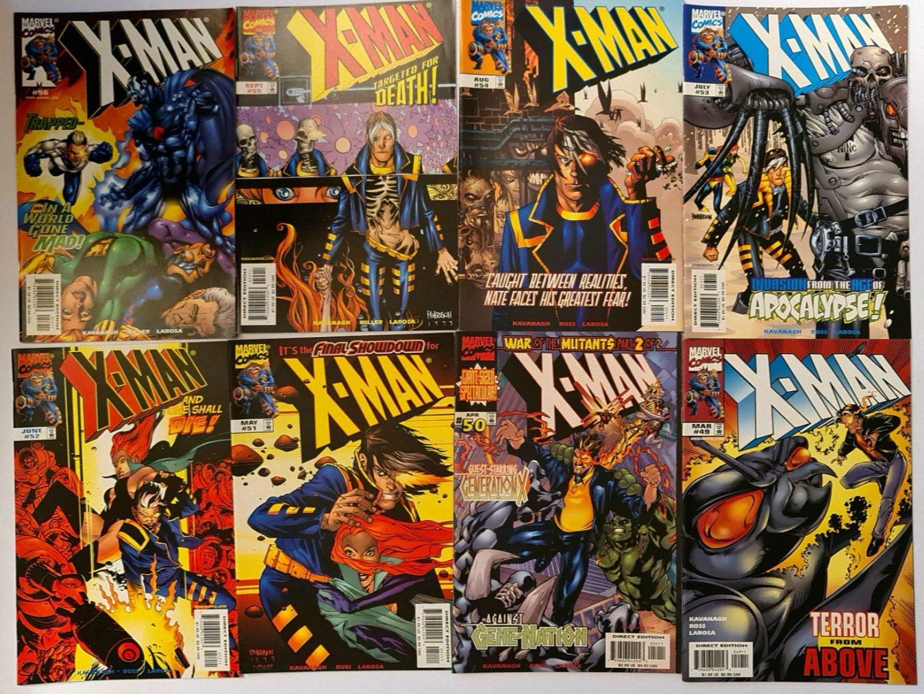 Fumetti: X-Men Comic Hefte, 1-56 + Annual 1998, Marvel! – Usato da Aesch BL venduto da pri_fp8t 1