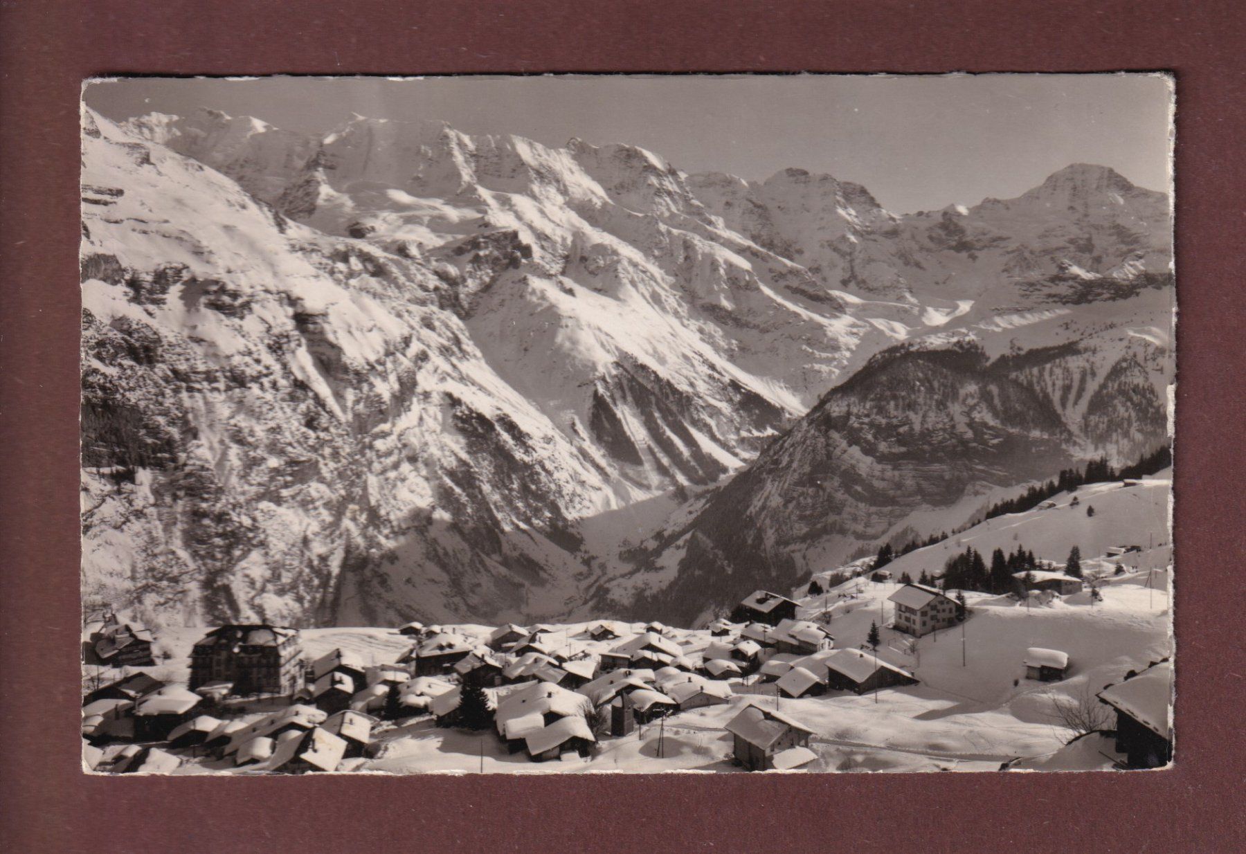 Ansichtskarten: MÜRREN - Gletscherhorn – Gebraucht aus Pully von nicecards-shop