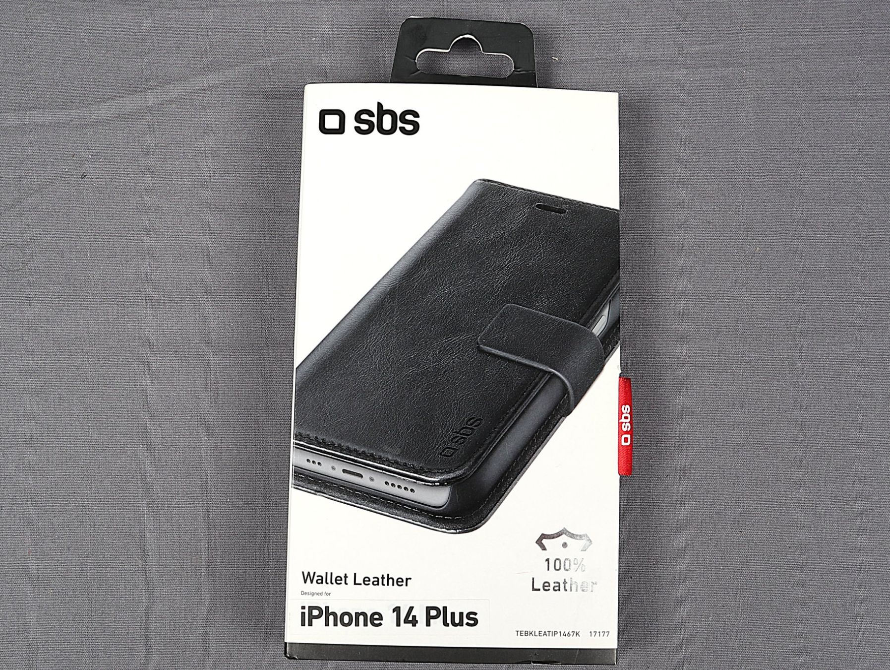 Covers & Schutzfolien: SBS Wallet Leather iPhone 14 Plus Black – Neu (gemäss Beschreibung) aus Steinen von Restwert_Steinen