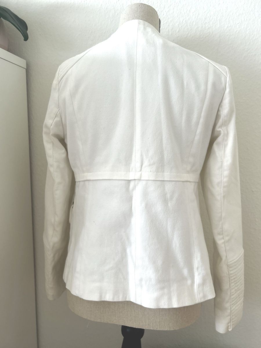 Jacken: Veste blanche printemps-été, T.S-M – Gebraucht aus Carouge GE von Emilynette 3