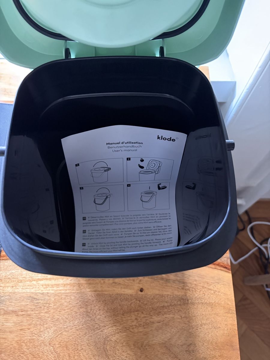Abfalleimer: Poubelle compost sous vide KLODE Mint – Neu (gemäss Beschreibung) aus Genève von teh_ll6l 1