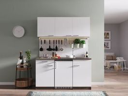 073 Singleküche Küchenzeile 150cm E/Y/W - Küche Einbauküche