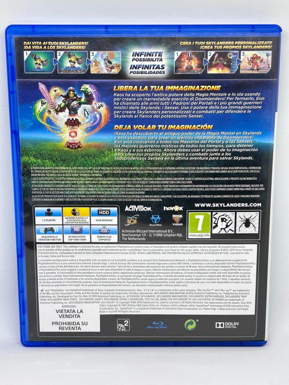 Sony Giochi: Skylanders Imaginators per PlayStation 4 – Usato da Giubiasco venduto da LorisVale 1