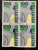 Schweiz 1993 150 J. Briefmarken 1 Fr. 4er-Block Bedarf Bern