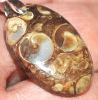 Anhänger L-5974 – Regenwald Jaspis Cabochon ca. 28x17mm