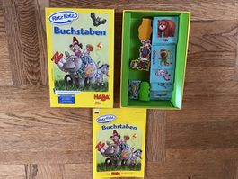 Haba Lernspiel Ratz Fatz Buchstaben, gebraucht guter Zustand