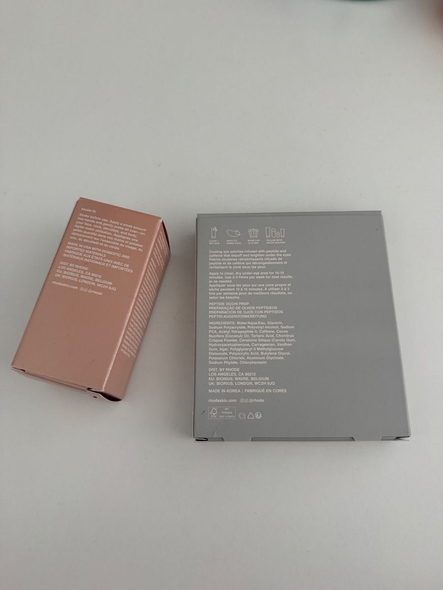 Rhode Make-up: Rhode Set Highlight Milk und Peptide Eye Prep – Neu und originalverpackt aus Marbach SG von s.oehler 1