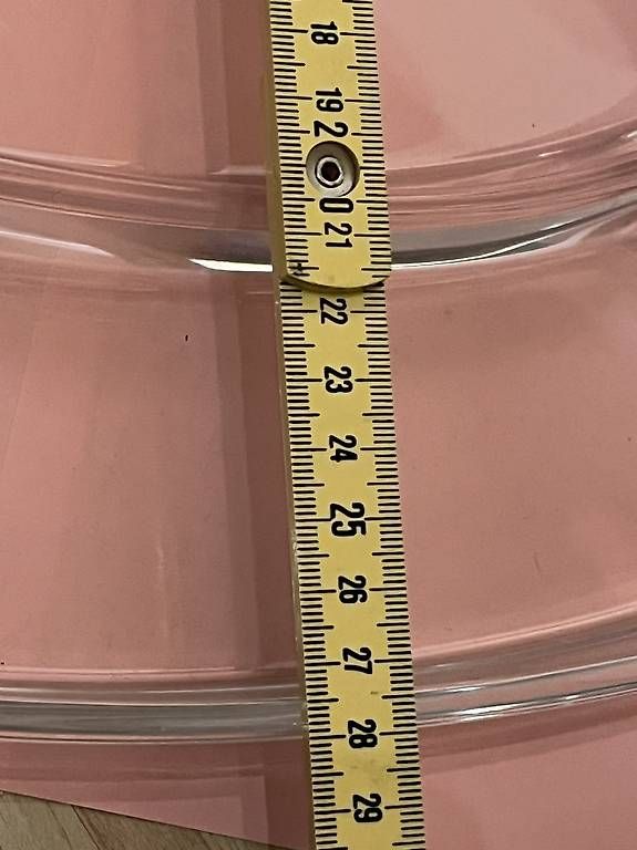 Plateaux: Elegante Servierplatte aus Glas mit 5 Fächern – D'occasion à Dotzigen par Chruemeli79 2