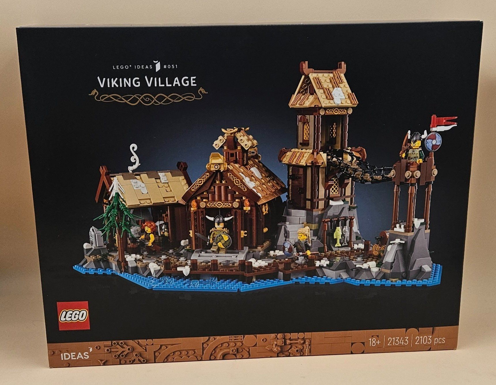Lego Baukästen: LEGO Ideas Wikingerdorf 21343 - Neu & OVP – Neu und originalverpackt aus Hirschthal von revivalbrickz