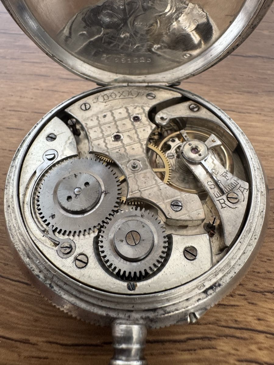 Doxa Orologi: Montre à gousset DOXA 15 Rubis 1905 – Usato da Brügg BE venduto da Goob 8