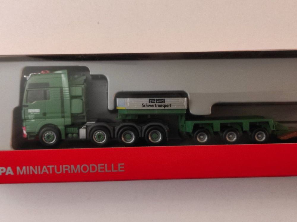 Herpa MAN TGA XXL JumboChromtank-Sattelzug Lugmair (A) 151825