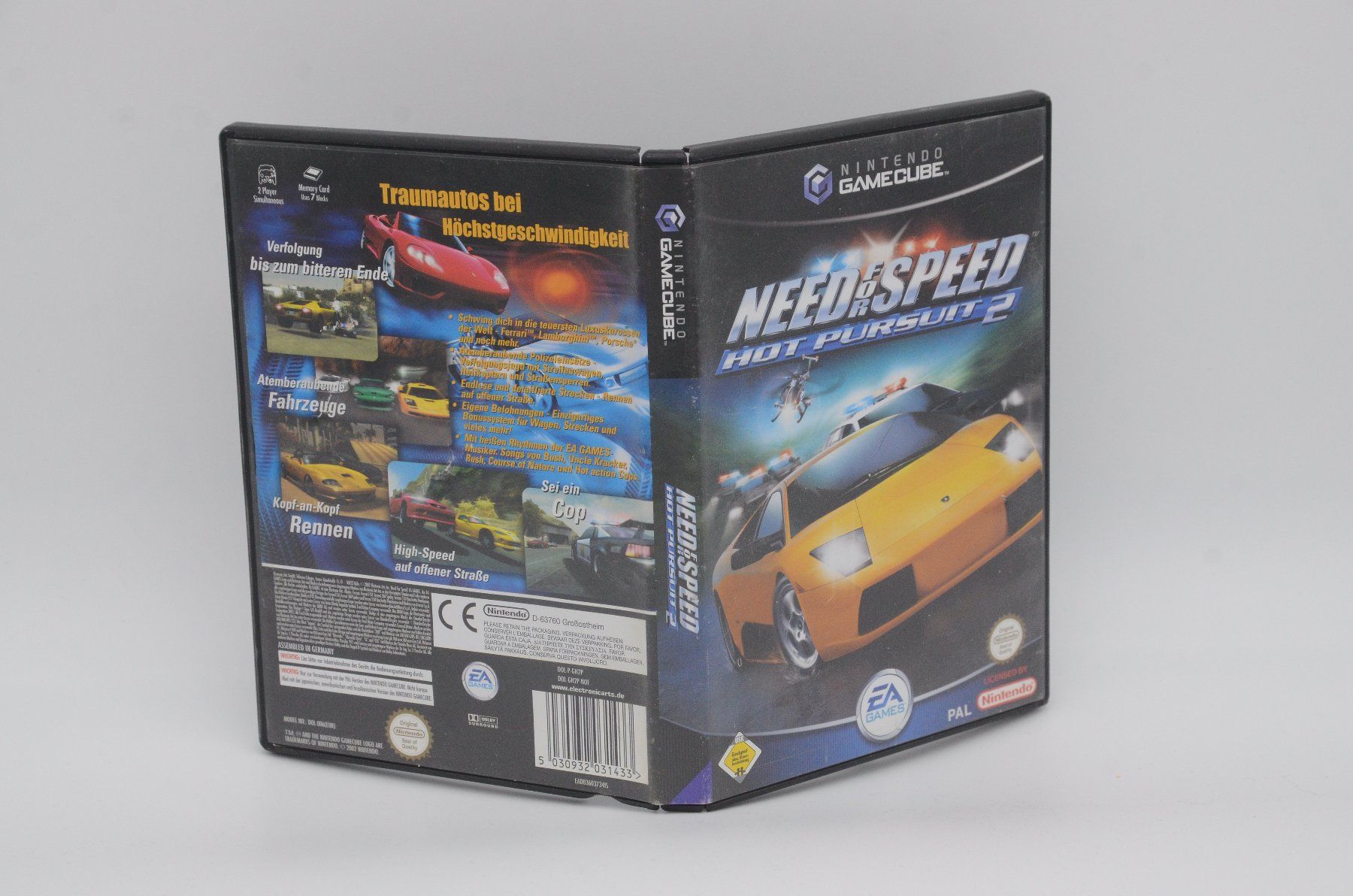 Nintendo Spiele: Need for Speed Hot Persuit für GameCube PAL – Gebraucht aus Riehen von Picardb