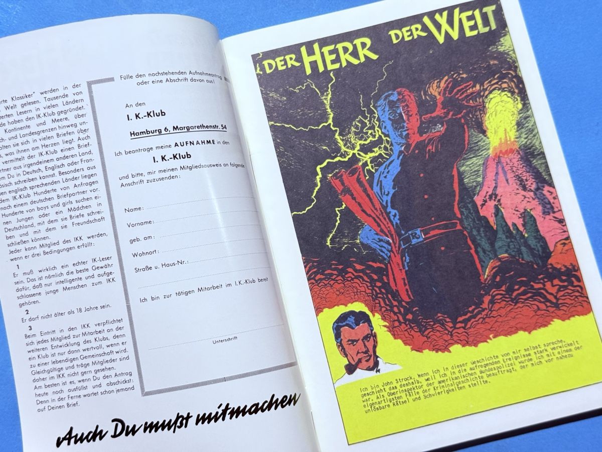 Fumetti: Jules Verne "Der Herr der Welt" Nr. 7 Comic Retro – Usato da Zuerich venduto da SonderArt-Wertgut 2