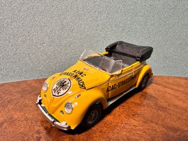 Altes VW Käfer Cabriolet , ADAC-Strassenwacht , 1970er Jahre