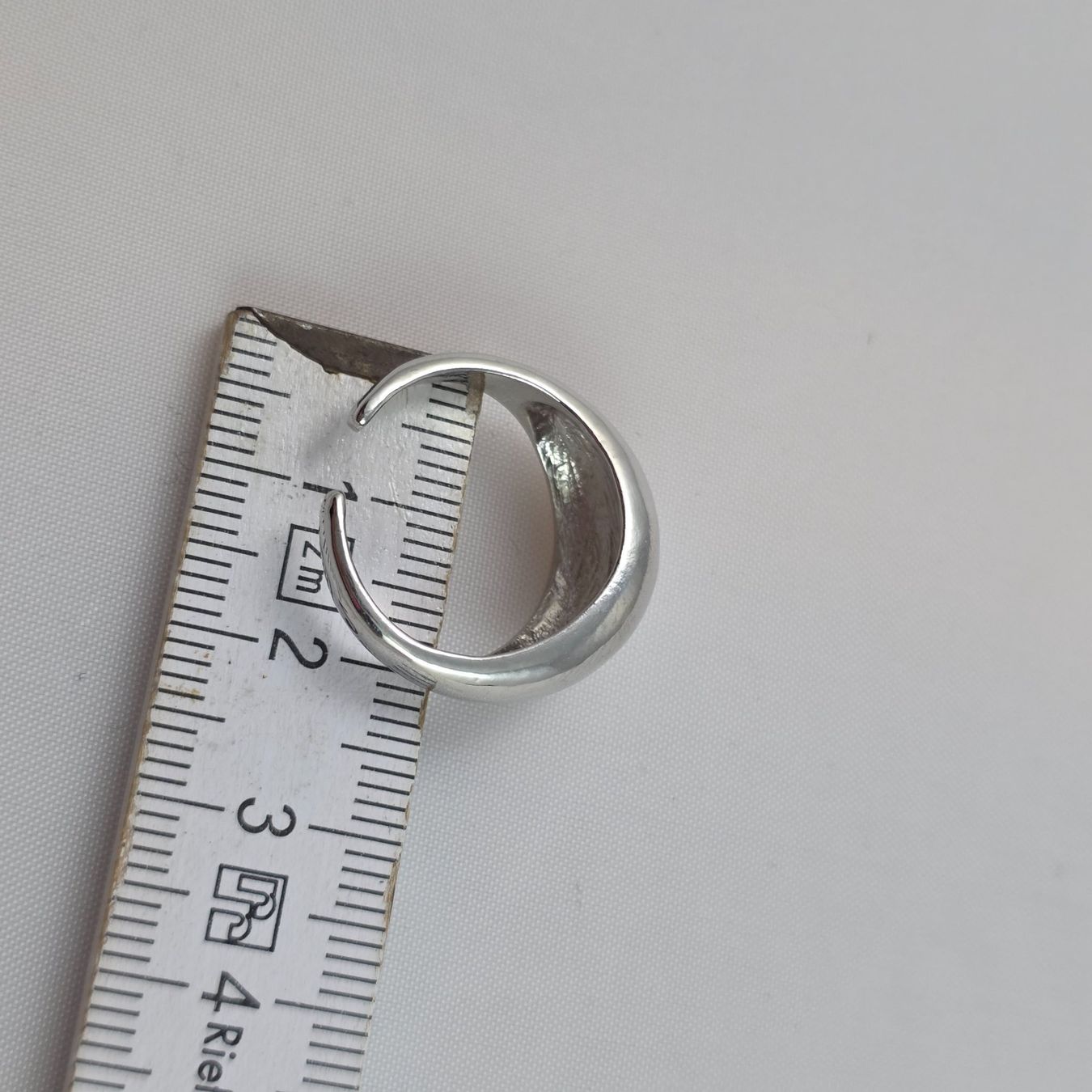 Ringe: Silberfarbener Metallring S minimalistisch 660 – Gebraucht aus Wald ZH von Martin79 4