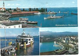 Romanshorn 3-Bild Farbk. Bahnpost