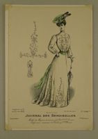 MODE, JUGENDSTIL, LITHOGRAPHIE 1905