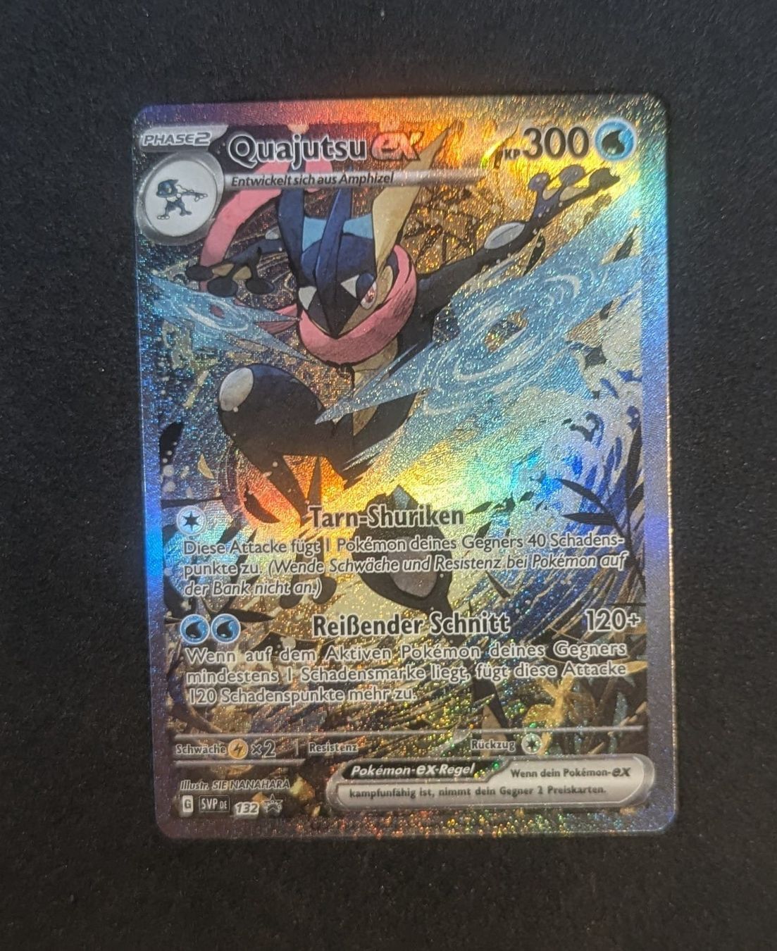 Pokémon Sammelbilder & Trading cards: Greninja ex SV-Promos 132 DE – Gebraucht aus Zürich von printz7
