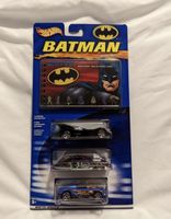 Hot Wheels International Batman Action Guide and 3 Car Set