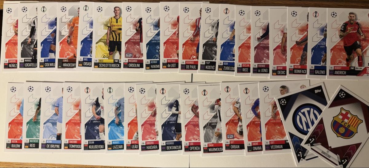 Topps Carte collezionabili: Topps Match Attax 24/25 Karten – Nuovo (secondo la descrizione) da Basel venduto da JM_Cards