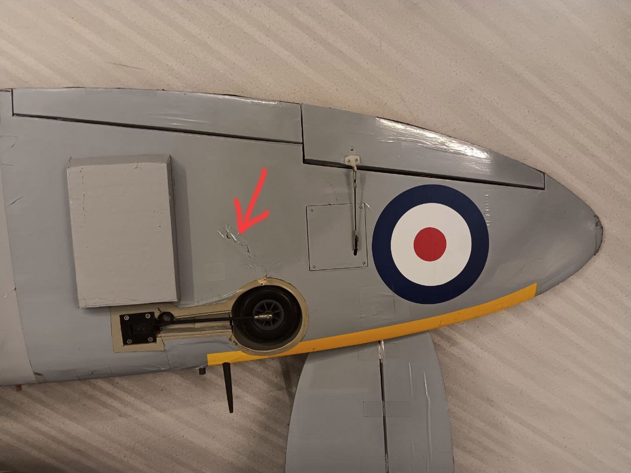 RC Kits de montage: Spitfire 60 von Hangar 9, 165 cm Spannweite – D'occasion à Eschlikon TG par Mitjet 5
