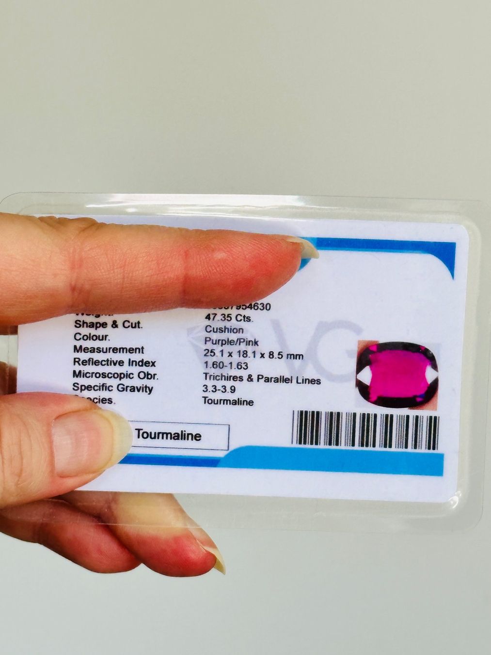 Pietre preziose: 47.35 Ct Certified Loose Gemstone – Nuovo e nell'imballaggio originale da Genève venduto da AWWA 6
