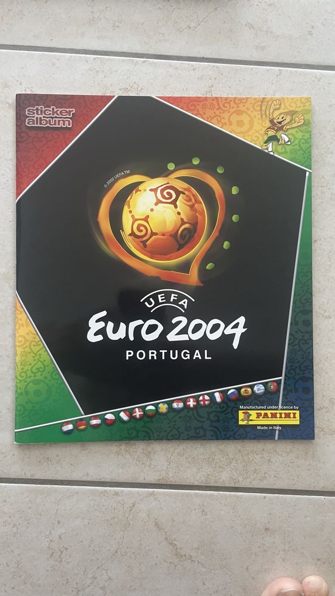 Panini Album: Panini Album Druckversion Euro 2004 – Nuovo (secondo la descrizione) da Binningen venduto da Flagello