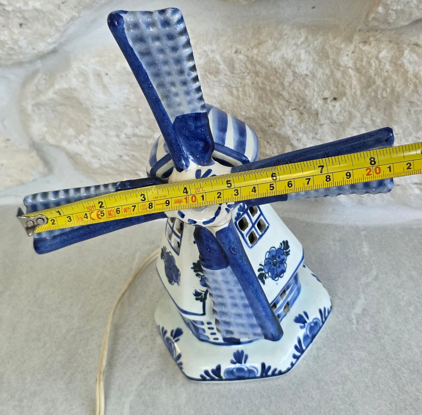 Lampade: Schönes Keramik Windmühle Lampe – Usato da Rheinsulz venduto da Dred 8