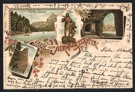 Litho Vierwaldstätter See, Tellskapelle