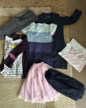 Mädchen Kleiderpaket Gr. 122/128