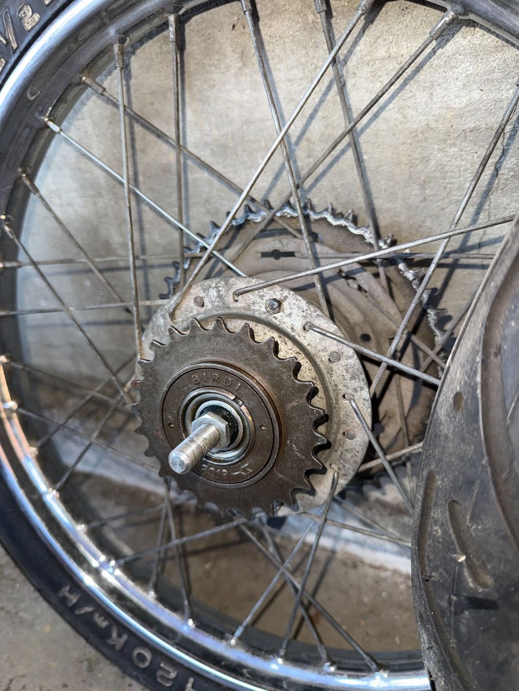 Puch Mofa-Ersatzteile: Mofa Radsatz 16 Zoll – Gebraucht aus Fahrni b. Thun von berger_tuning34 6
