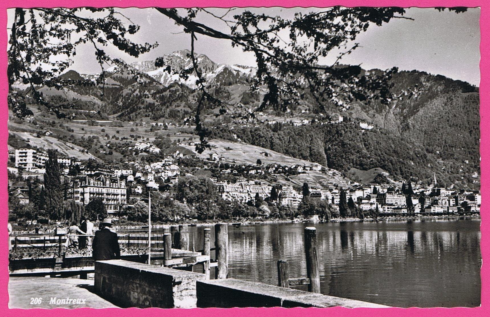 Cartes postales: Montreux – D'occasion à Einsiedeln par dillie