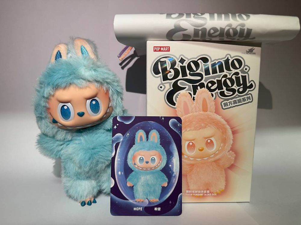 Labubu The Monster Big Into Energy HOPE (Neu und originalverpackt) in ...
