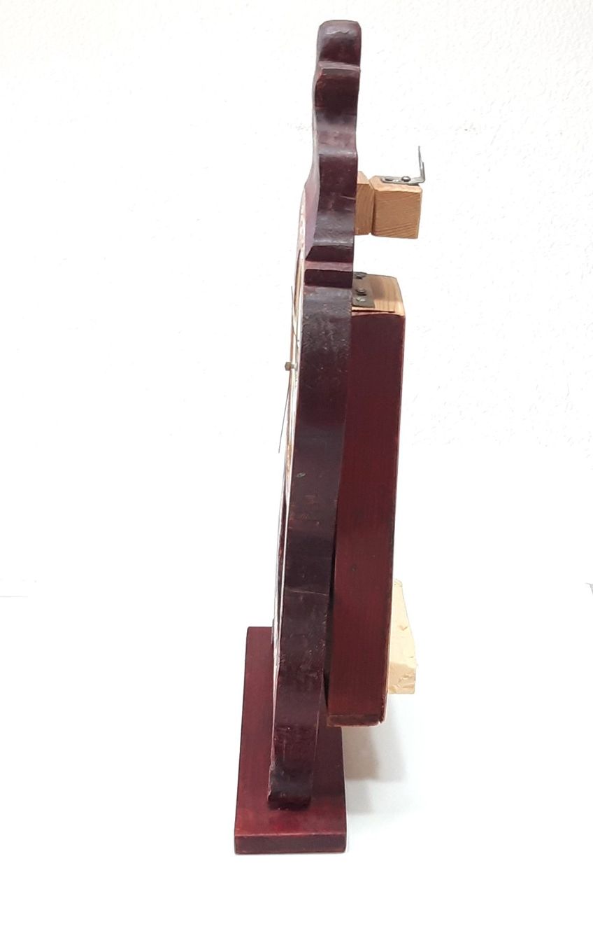 Orologi da terra & Orologi da parete: Handbemalte rustikale Pendeluhr-Pendule rustique peint main – Usato da Savagnier venduto da Marderuth 3