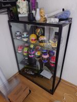 Glas Regal Vitrine Schwarz