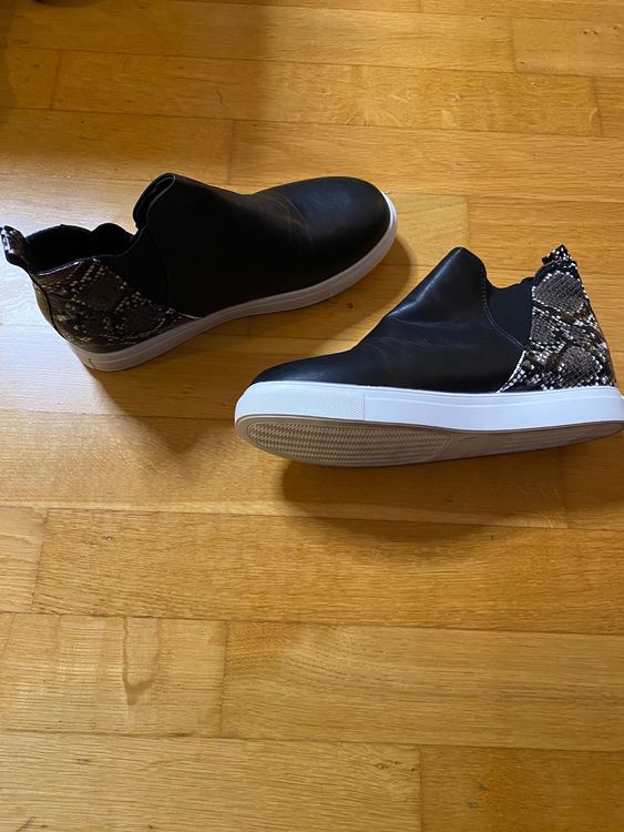 Samen Sneaker, schwarz, Gr. 41 1
