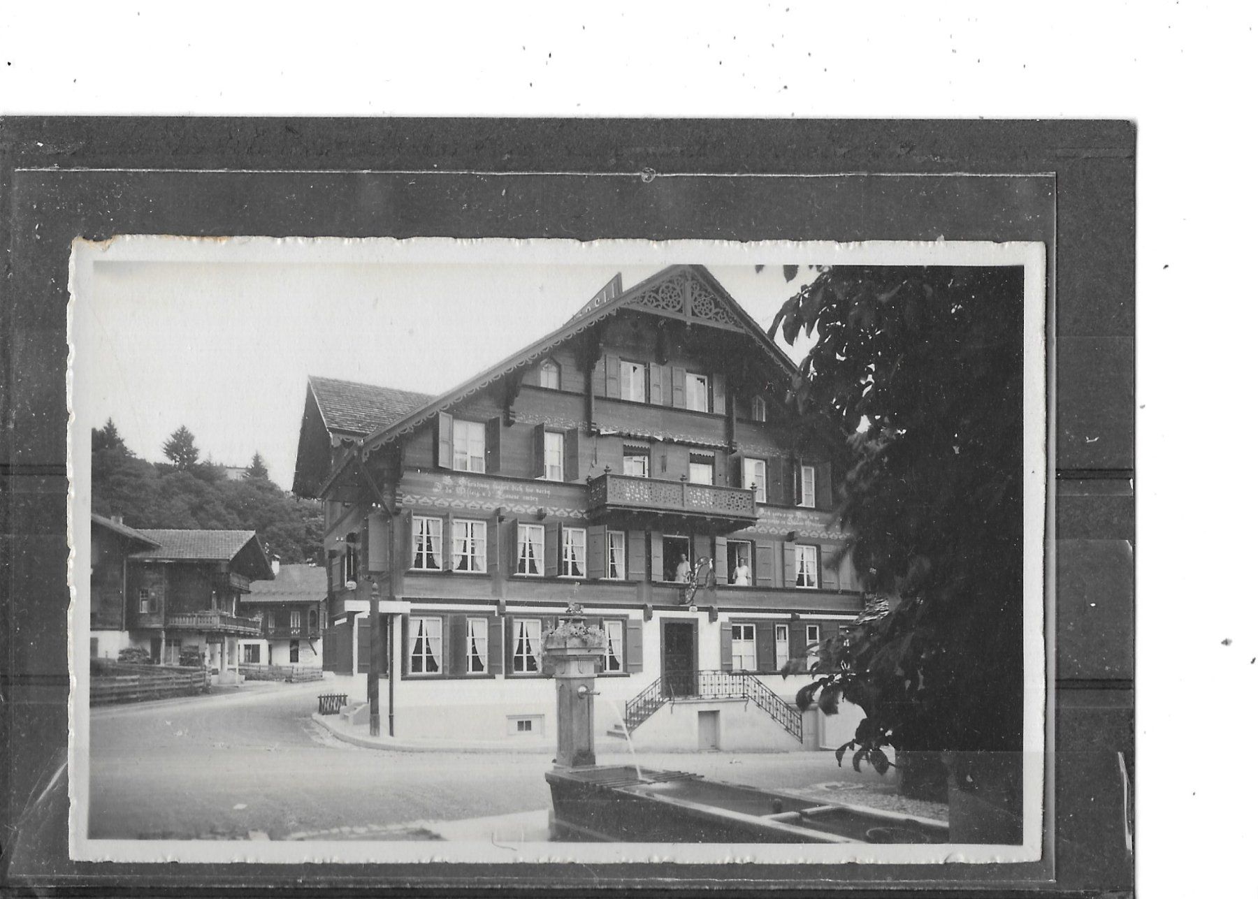 Ansichtskarten: BE Gstaad Hotel Rössli – Gebraucht aus Schocherswil von Wilare