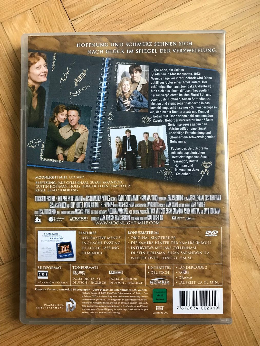 Tutti i DVDs: Moonlight Mile - DVD – Usato da Zürich venduto da Malcom 2