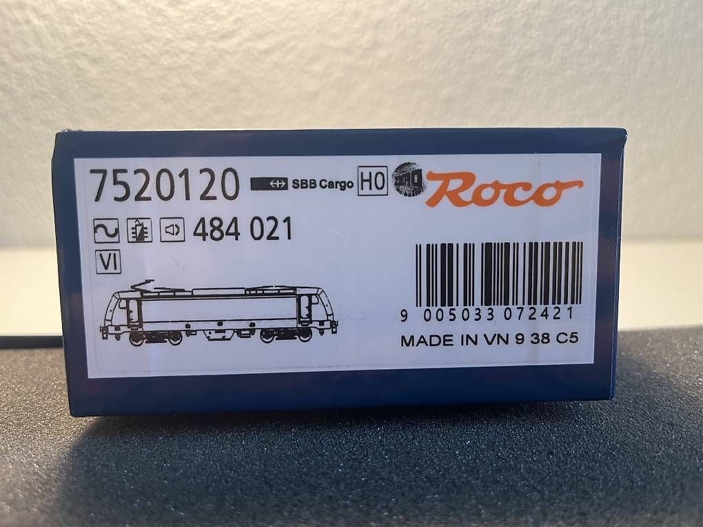 Roco Modellini di ferrovie: Roco 7520120 // SBB Cargo Re 484 // AC-Sound – Nuovo (secondo la descrizione) da Liestal venduto da Julob40 3