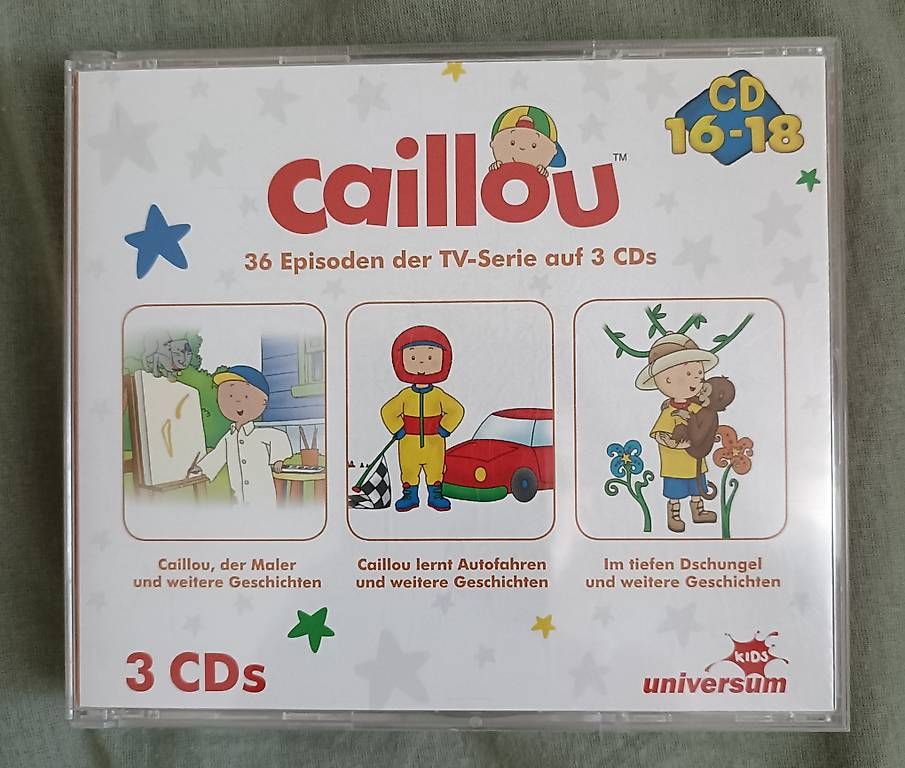 CDs: Hörspiel-CD-Box, Caillou – Gebraucht aus Münchenstein von Bouba3