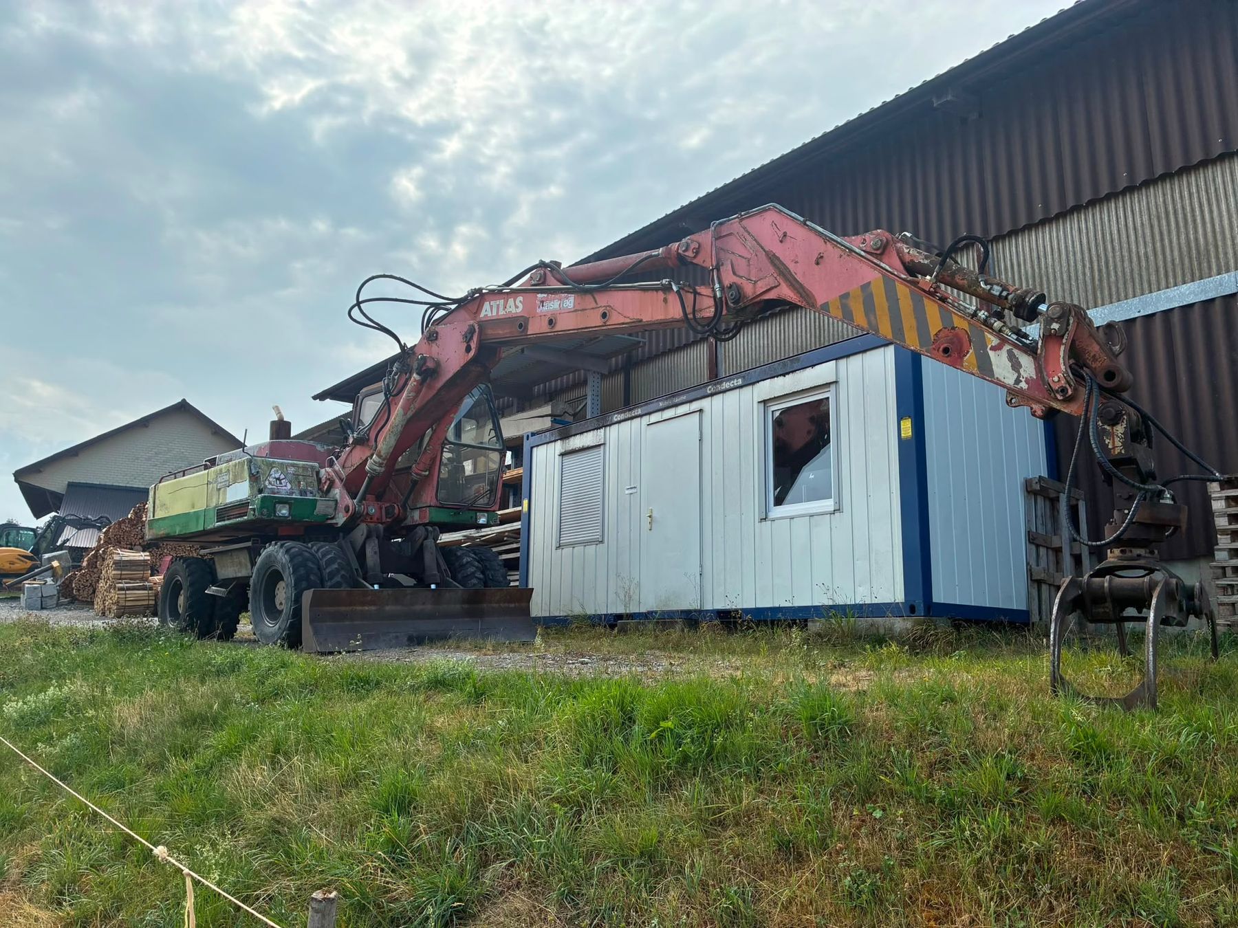 Escavatori: ATLAS Bagger gebraucht funktionsfähig – Usato da Wil SG venduto da sha_6y5b 2