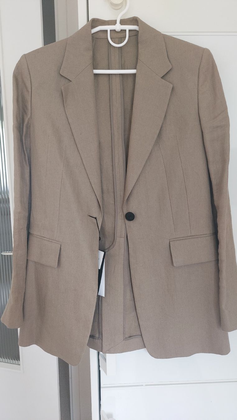 Massimo Dutti Giacche: Massimo Dutti Leinen Blazer Gr. 36 Neu mit Etikett – Usato da Winterthur venduto da ann_7lxx 1