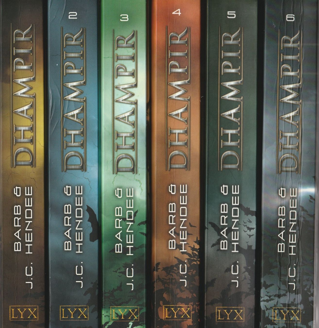 Libri: Barb & J.C. Hendee - Dhampir 1 - 6 – Usato da Luzern venduto da Baumhuepfer01