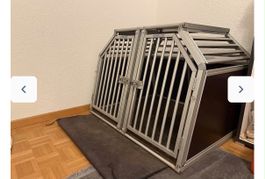 Hundetransportbox Schmidt Box Aluminium gebraucht