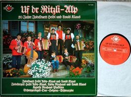 UF DR RITZLI-ALP Jodelduett Heidi & Louis Klaus LP GEWASCHEN