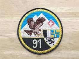 Badge Geb Füs Bat 91 gelb