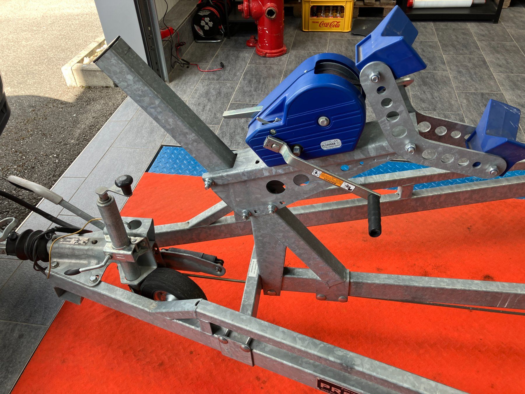 Brenderup Rimorchi: BRENDERUP B1800 Bootsanhänger – Usato da Gampelen venduto da Steuer0 8