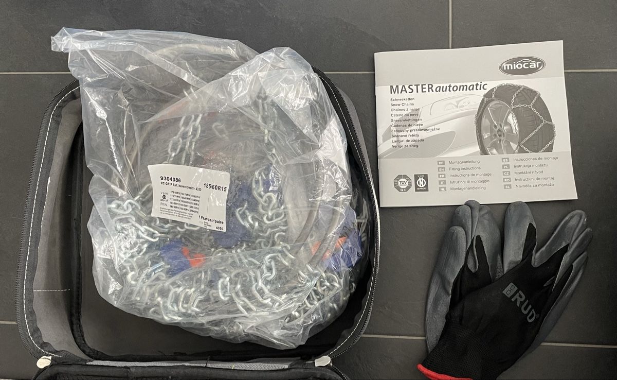 Catene da neve: Schneeketten Miocar Master Automatic, Grösse 4350 – Usato da Gachnang venduto da ch.m 2