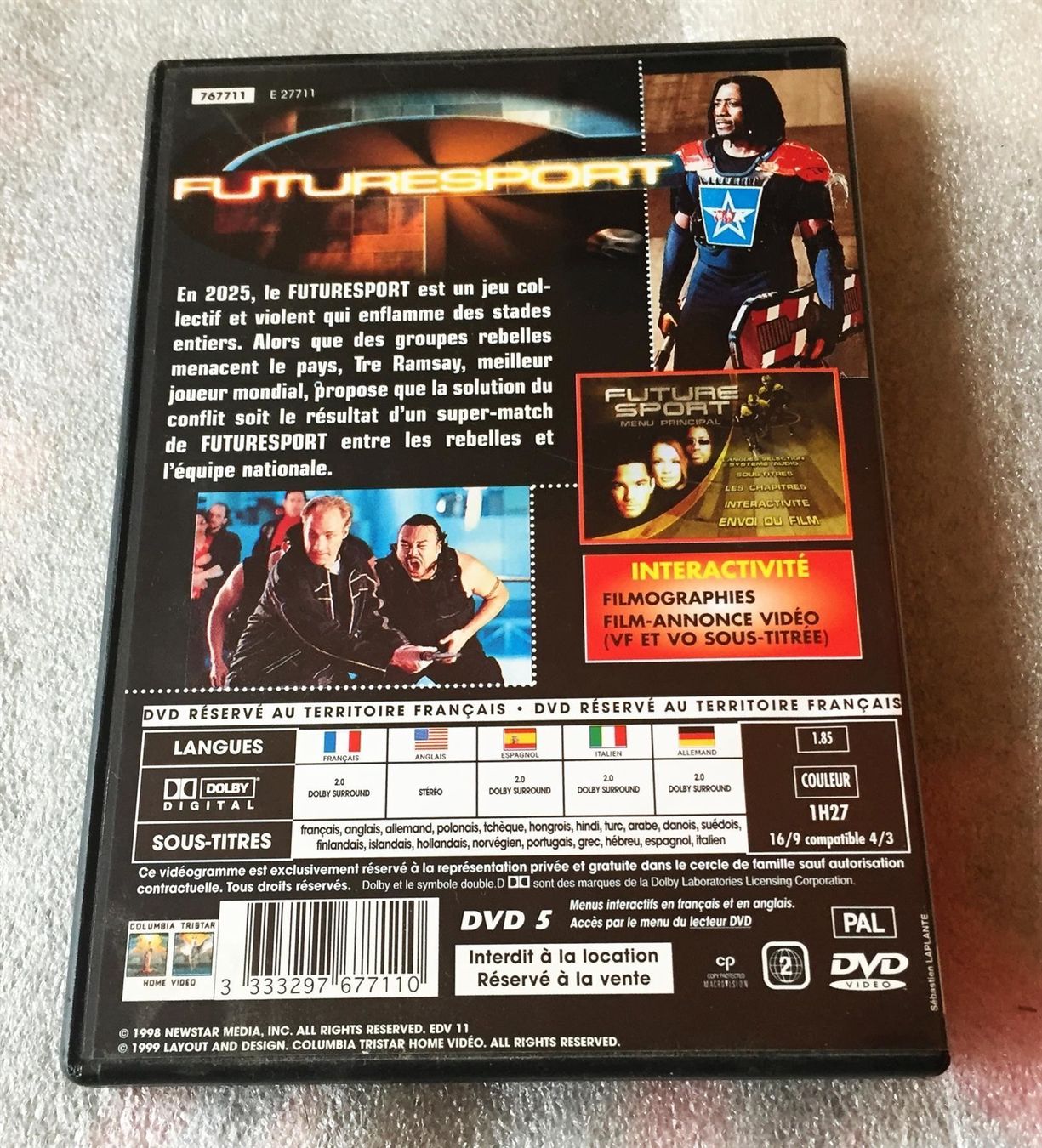 Tutti i DVDs: FUTURE SPORT - En/Fr/D/It/Esp - DVD – Usato da Genève venduto da Cockattoo 2